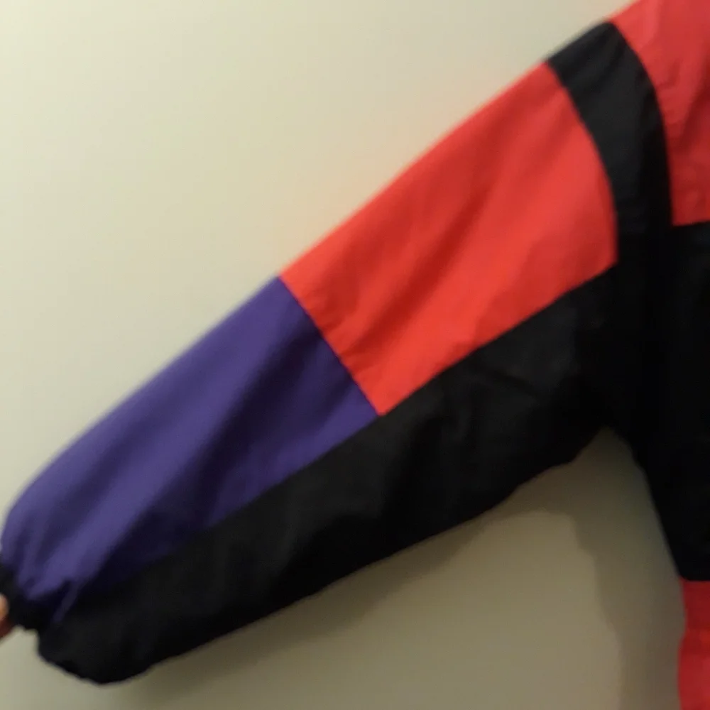Vintage 80s ProSports Junior Colorblock One Piece Ski Suit Made in USA